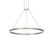 Sonneman - 2307.16 - LED Pendant - Double Corona - Bright Satin Aluminum
