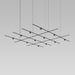 Sonneman - SLS1147 - 12 Light Pendant - Suspenders - Satin Black