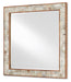 Currey and Company - 1000-0069 - Mirror - Hyson - Chiseled Horn/Natural/Mirror