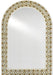 Currey and Company - 1000-0089 - Mirror - Ellaria - Natural Bone/Brass/Mirror