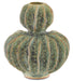 Currey and Company - 1200-0299 - Vase - Sunken - Moss Green