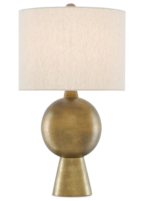 Currey and Company - 6000-0535 - One Light Table Lamp - Rami - Antique Brass