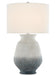 Currey and Company - 6000-0538 - One Light Table Lamp - Cazalet - Ash Ivory/Blue/Acrylic White