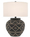 Currey and Company - 6000-0539 - One Light Table Lamp - Tattoo - Brewed Latte/Molé Black