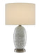 Currey and Company - 6000-0655 - One Light Table Lamp - Harmony - Gray/Brown/Antique Nickel