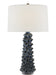 Currey and Company - 6000-0683 - One Light Table Lamp - Sunken - Blue Drip Glaze