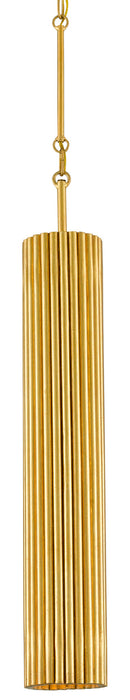 Currey and Company - 9000-0629 - LED Pendant - Penfold - Contemporary Gold Leaf/Painted Contemporary Gold