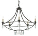 Currey and Company - 9000-0641 - Five Light Chandelier - Novella - Mayfair