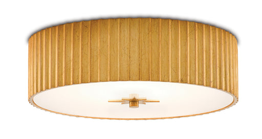 Currey and Company - 9999-0053 - LED Flush Mount - Caravel - Gold Leaf