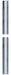 Satco - 80-2361 - 1/4Ip X 36" Zinc Nipple - Zinc Plated