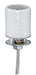 Satco - 80-2384 - Medium Glazed Porc Skt W/ Cap