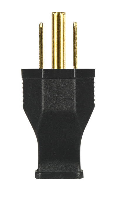 Satco - 80-2412 - Thermoplastic Hd Plug - Black