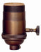 Satco - 80-2421 - On/Off Socket - Dark Antique Brass