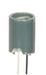 Satco - 80-2425 - Porcelain Par 56 And 64 Connector - Gray