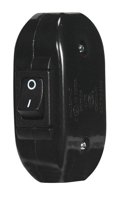 Satco - 80-2496 - Heavy Duty Feed Thru Switch - Black