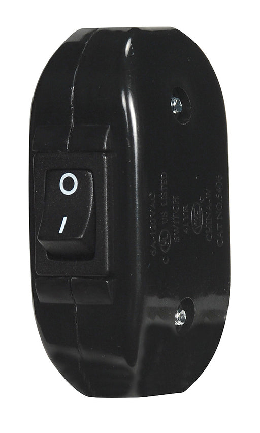 Satco - 80-2496 - Heavy Duty Feed Thru Switch - Black