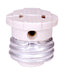 Satco - 80-2513 - Female Screw Plug - White