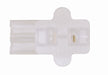Satco - 80-2518 - Female Slide Plug - Clear Silver