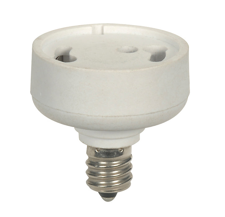 Satco - 80-2541 - E12 Candelabra To Gu24 Adapter
