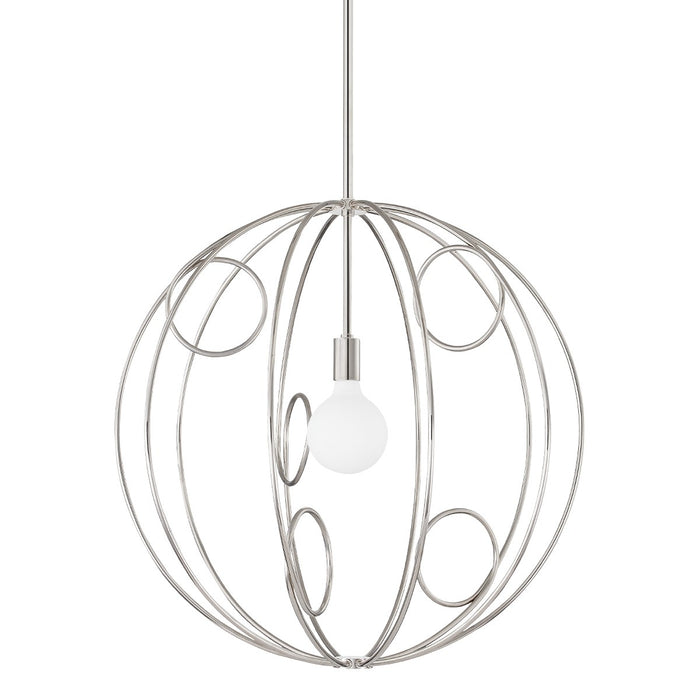 Mitzi - H485701M-PN - One Light Pendant - Alanis - Polished Nickel
