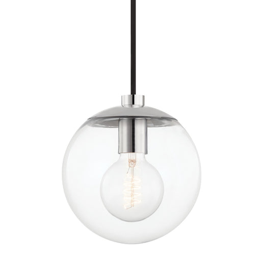 Mitzi - H503701-PN - One Light Pendant - Meadow - Polished Nickel