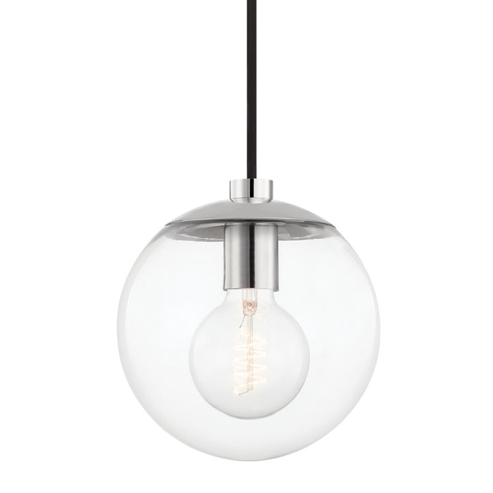 Mitzi - H503701-PN - One Light Pendant - Meadow - Polished Nickel