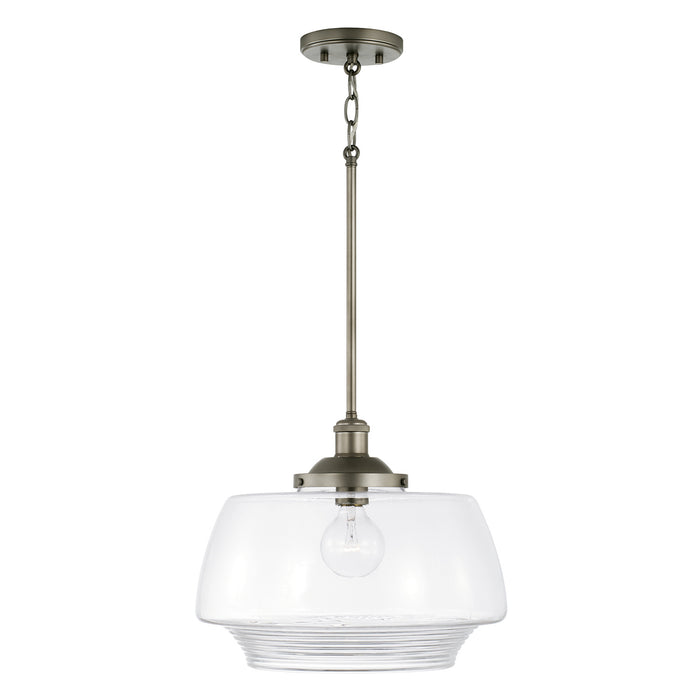 Capital Lighting - 342211GR - One Light Pendant - Miller - Graphite