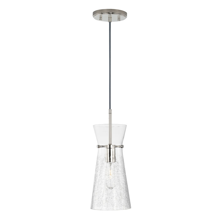 Capital Lighting - 342411PN - One Light Pendant - Mila - Polished Nickel