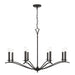 Capital Lighting - 442881OB - Eight Light Chandelier - Jaymes - Old Bronze