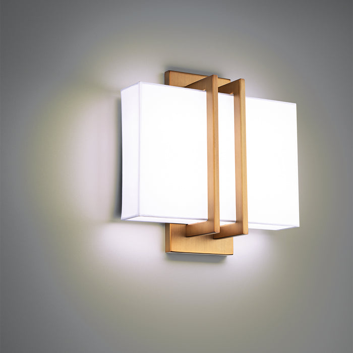 Modern Forms - WS-26111-30-AB - LED Wall Sconce - Downton - Aged Brass