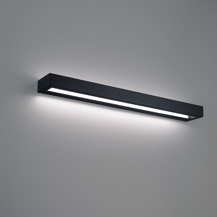 Modern Forms - WS-52137-35-BK - LED Bath & Vanity Light - Open Bar - Black