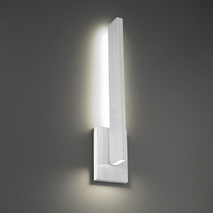 Modern Forms - WS-W18122-35-AL - LED Outdoor Wall Sconce - Mako - Brushed Aluminum