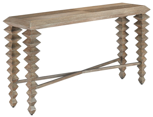 Currey and Company - 3000-0161 - Console Table - Saranya - Light Pepper