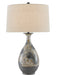 Currey and Company - 6000-0658 - One Light Table Lamp - Frangipani - Cream/Blue/Brown