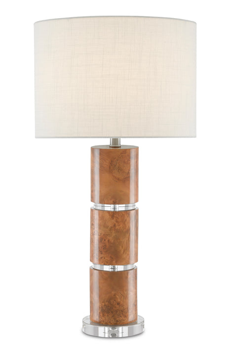 Currey and Company - 6000-0679 - One Light Table Lamp - Birdseye - Birdseye Maple Veneer
