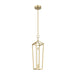 Alora - PD317120NB - LED Pendant - Delphine - Natural Brass
