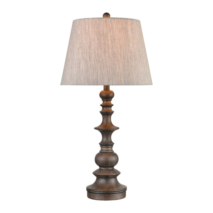 ELK Home - 77179 - One Light Table Lamp - Rhinebeck - Aged Wood