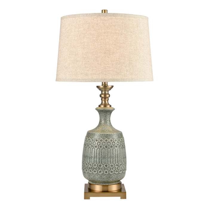 ELK Home - 77183 - One Light Table Lamp - Port Ewen - Blue