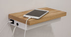 House of Troy - BUNK2-WT - LED Wall Lamp - Bunk - White With Natural Oak