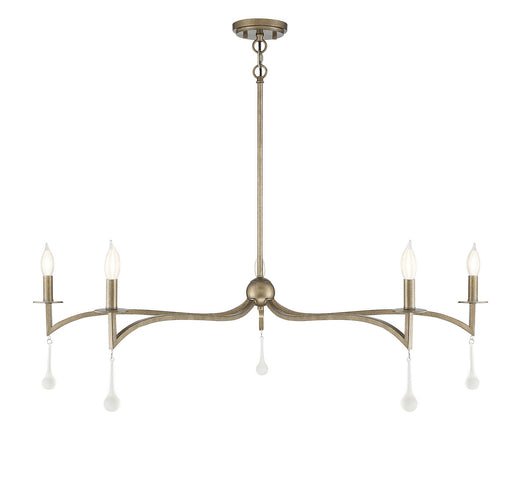 Savoy House - 1-1099-5-182 - Five Light Chandelier - Laramie - Chelsea Gold