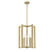 Savoy House - 3-7701-5-322 - Five Light Pendant - Benson - Warm Brass