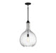 Savoy House - 7-2255-1-89 - One Light Pendant - Brandon - Matte Black