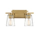 Savoy House - 8-1020-2-322 - Two Light Bath Bar - Calhoun - Warm Brass