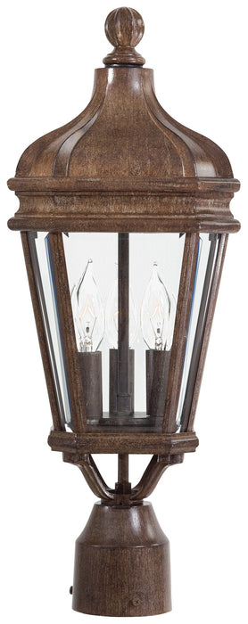 Minka-Lavery - 8695-61 - Three Light Post Mount - Harrison - Vintage Rust