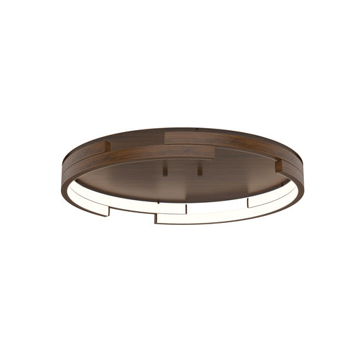 Kuzco Lighting - FM52719-WT - LED Flush Mount - Anello Minor - Walnut