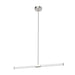 Kuzco Lighting - LP18537-BN - LED Island Pendant - Akari - Brushed Nickel