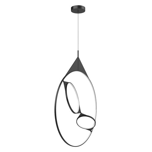 Kuzco Lighting - PD84336-BK - LED Pendant - Serif - Black