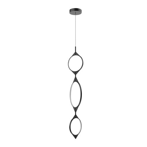 Kuzco Lighting - PD84353-BK - LED Pendant - Serif - Black