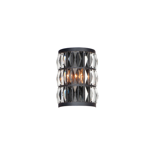 Maxim - 21812BCBK - Two Light Wall Sconce - Madeline - Black