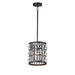 Maxim - 21819BCBK - One Light Mini Pendant - Madeline - Black